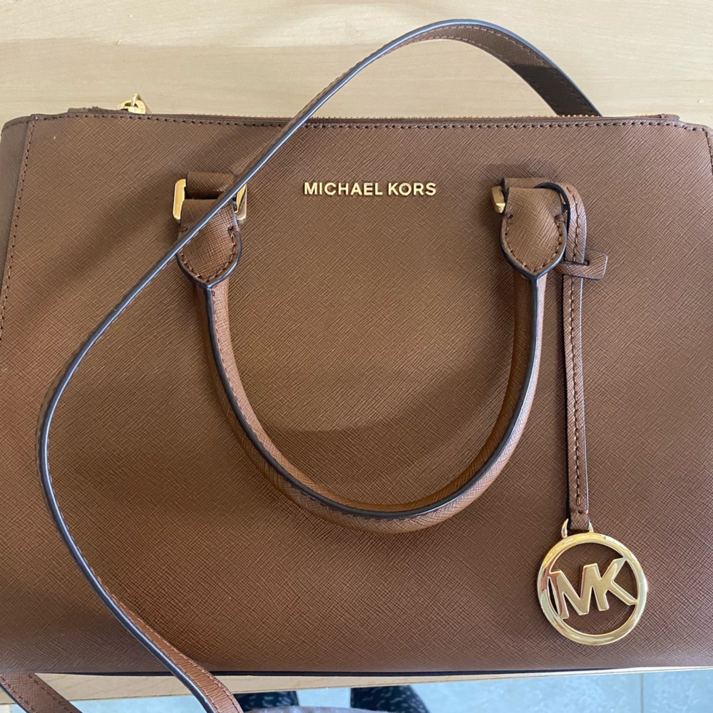 Michael Kors dual strap purse